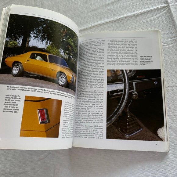 Muscle Car Camaro Softcover Book by Steve Statham - Picture 6 of 10